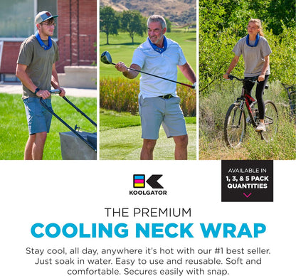 KOOLGATOR Cooling Neck Wrap - USA Design