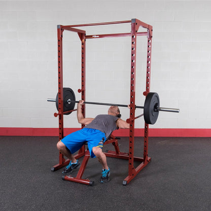 Best Fitness Power Rack, Red