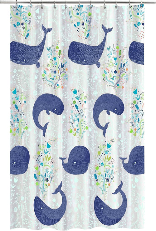 Splash Home Peva 4G Baleen Curtain Liner Design for Bathroom Showers and Bathtubs Free of PVC Chlorine and Chemical Smell-Eco-Friendly-100% Waterproof, 72 X 70 inch-Hazel, 70 x 72 Inch, Aqua