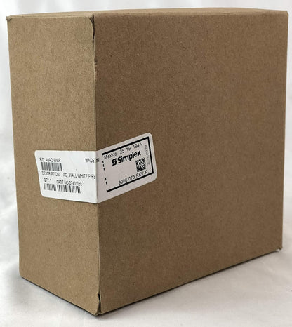 Simplex 49AO-WWF Wall Mount Addressable Electronic Horn, White Fire