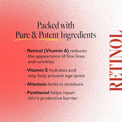 Derma E Anti-Wrinkle Renewal Cream with Vitamin A Retinyl Palmitate