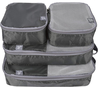 Travelon Set of 4 Soft Packing Organizers, Set of 4 Soft Packing Organizers