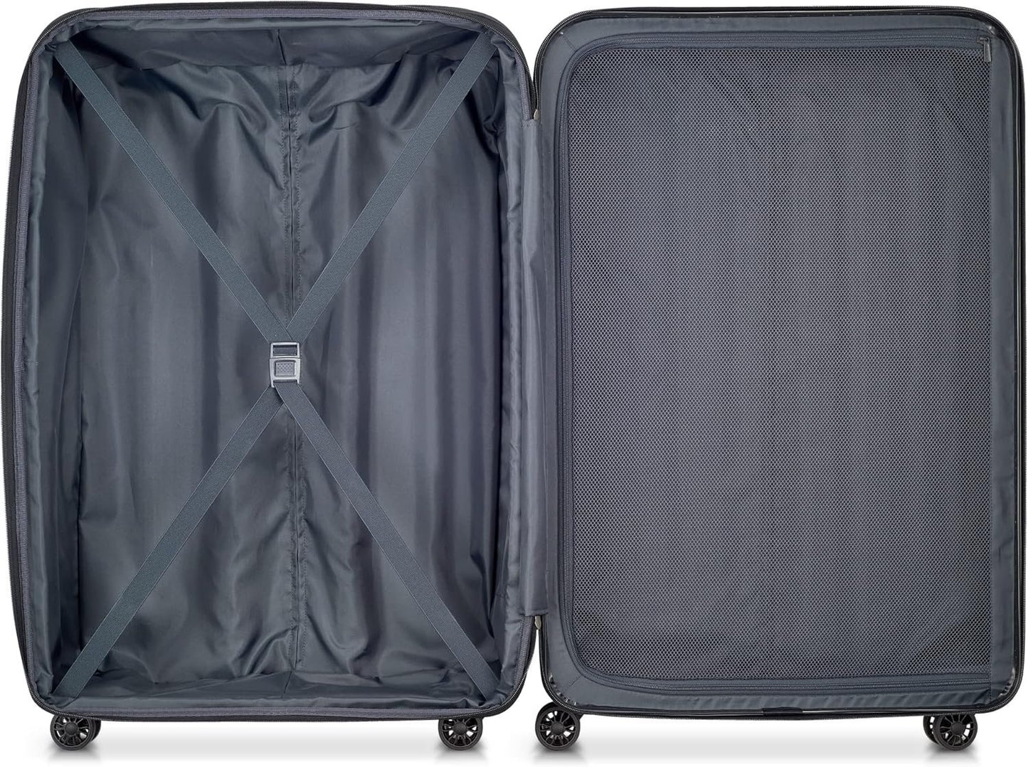 DELSEY Paris Helium Aero Hardside Expandable Luggage with Spinner Wheels, Titanium, Checked-Large 29 Inch, Helium Aero Hardside Expandable Luggage with Spinner Wheels