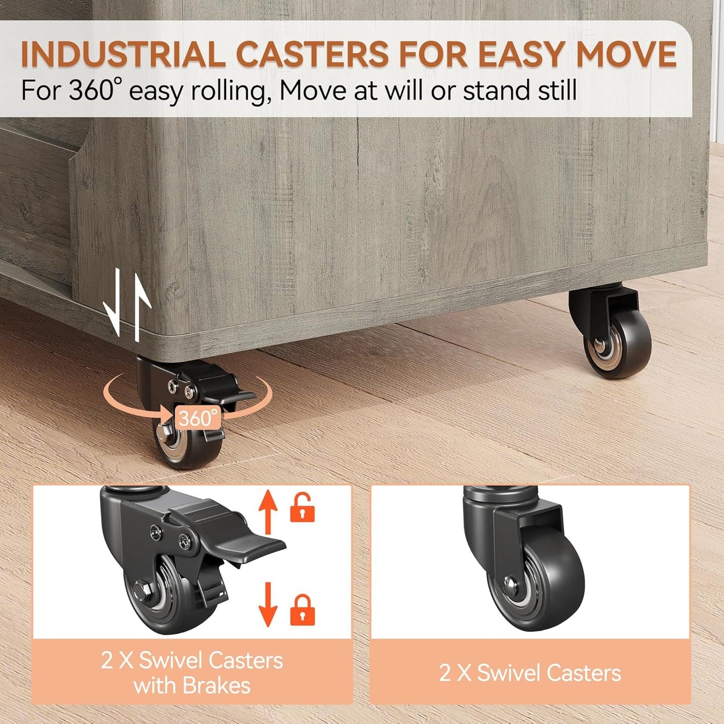IDEALHOUSE Storage Chest, 39.4" Storage Bench, Wooden Storage Trunk with Safety Hinges, Lift-Top Entryway Bench, Supports 350 lb, Shoe Bench, for Bedroom, Living Room, Farmhouse Rustic Style, Gray