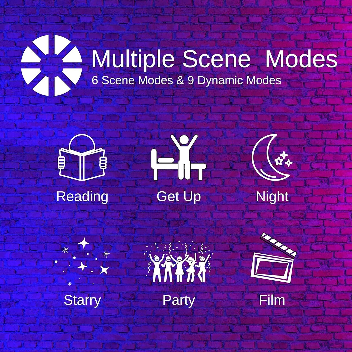 RS RGB Smart Light Bar, Bluetooth App Control Gaming Ambient Lights with 19 Scene Modes, 16 Million Colors, USB Powered LED Play Light Bar for PC, TV, Entertainment, Party