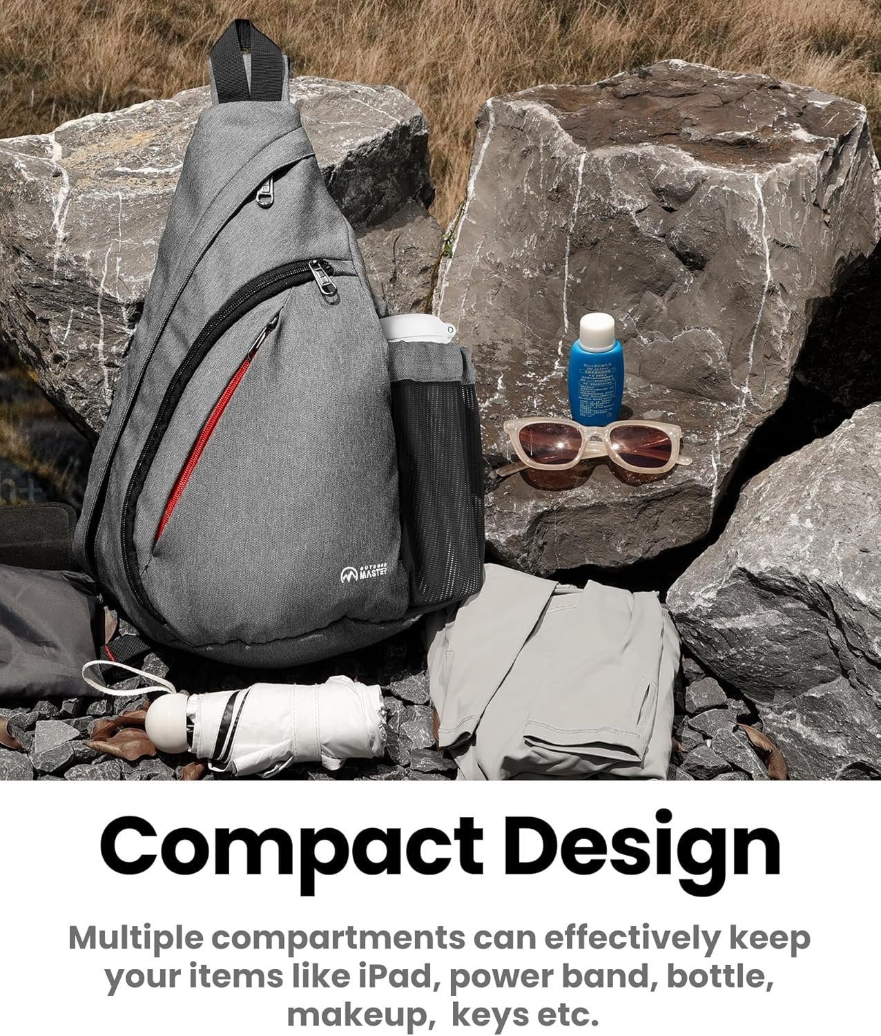 OutdoorMaster unisex-adult Hiking-daypackssling bag
