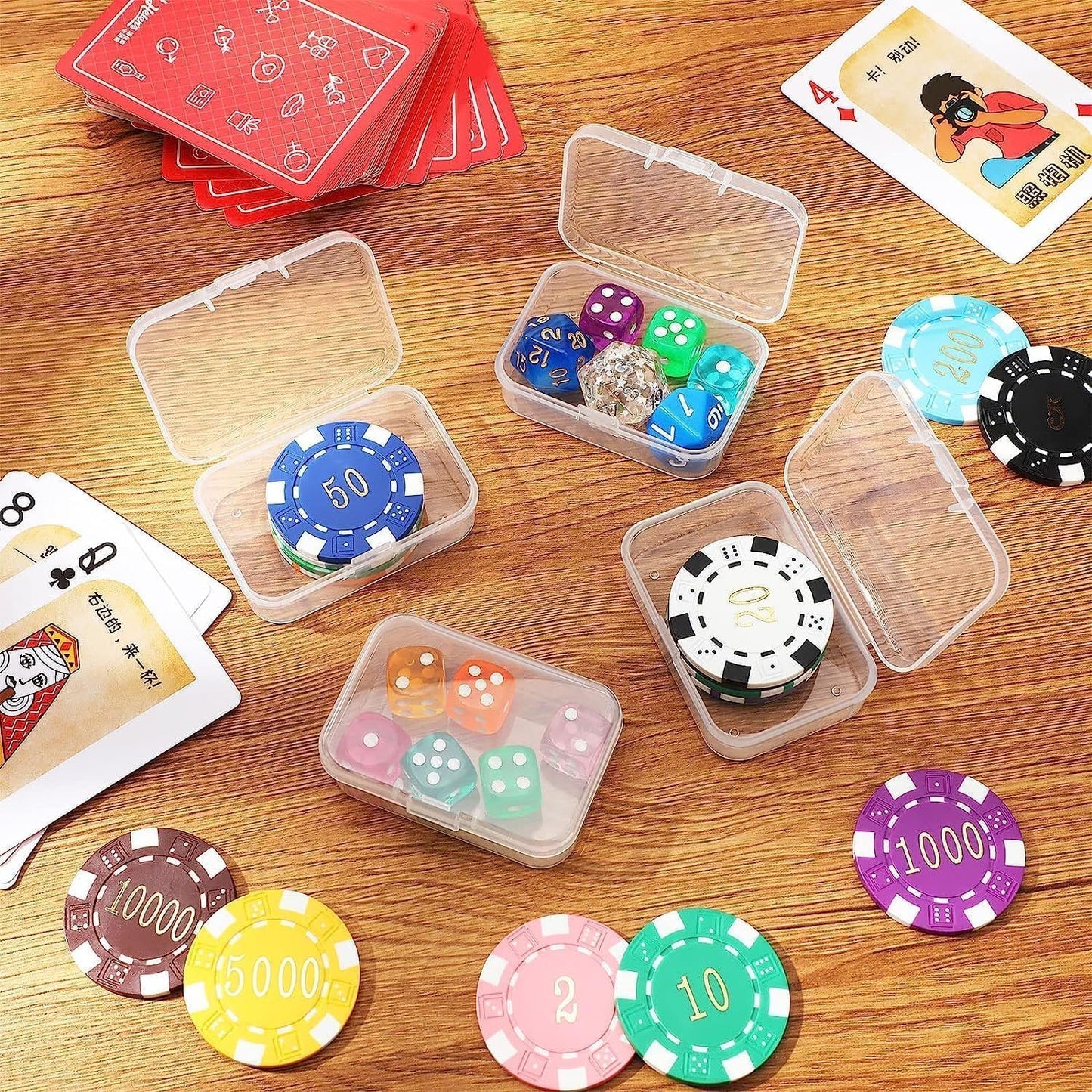 12 Pcs Small Clear Organizer Storage Containers,Mini Storage Containers Box with Lid,for Storage of Small Items, Crafts, Jewelry, and Other Small Items(2.5 x 1.7 x 0.8 Inches)