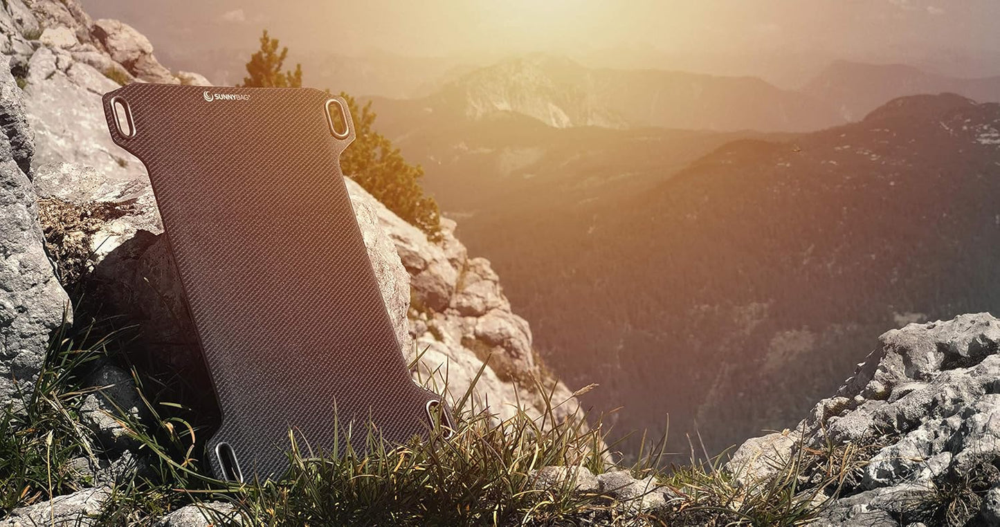 Sunnybag Leaf Mini | Solar Charger with 5 watts of Power | Environmentally Friendly Charging with Solar Energy on The go | Ultra-Light and Waterproof | 158 Grams | USB Output