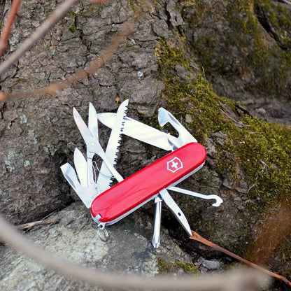Victorinox Swiss Army 53931 Fieldmaster Pocket Knife, Red