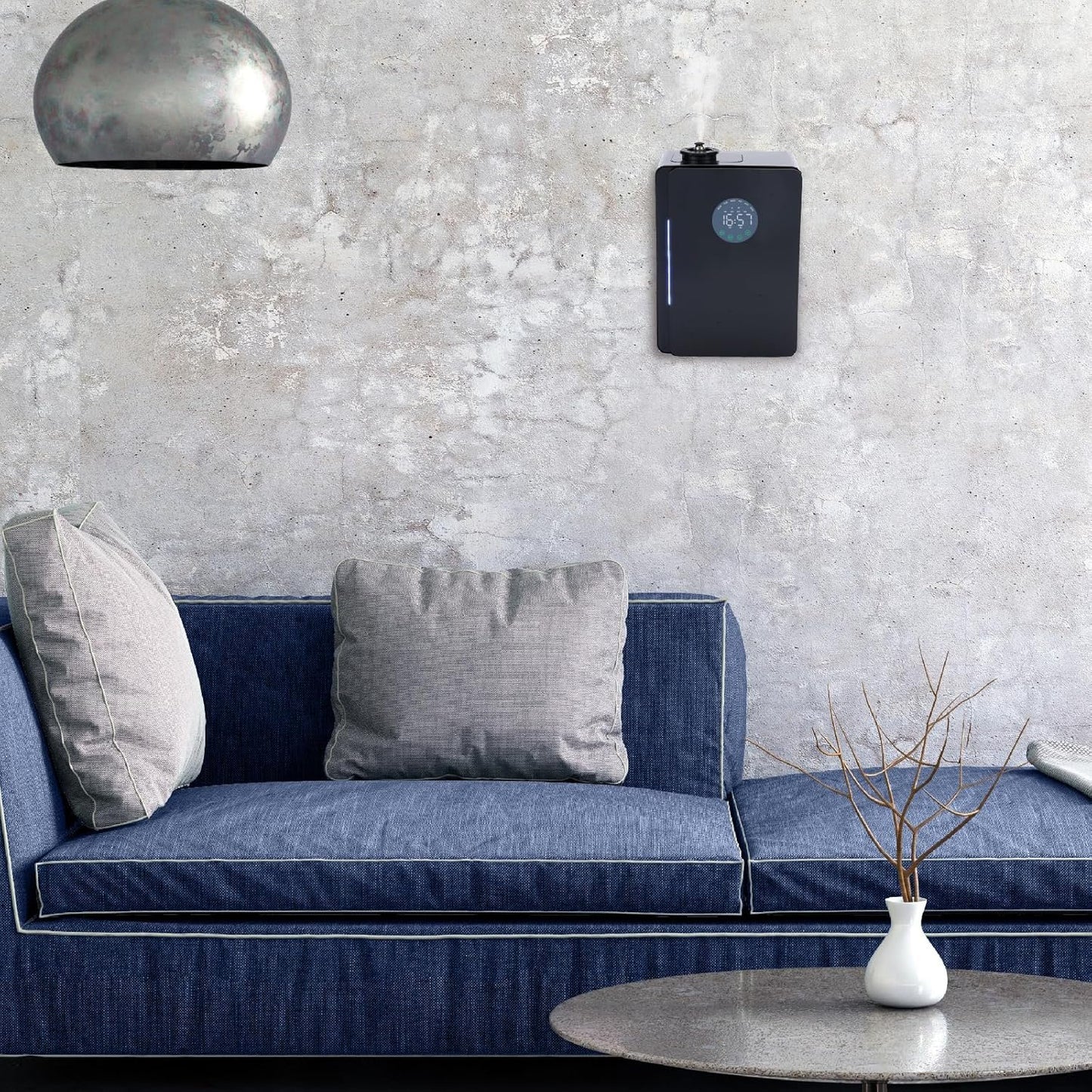 Flycross Essential Oil Diffuser - Aroma Machine for House,Hotel,touchscreens/App Control, Essential oil Diffusers for home, air fresheners for home, M500-Black, hotel fragrance diffuser