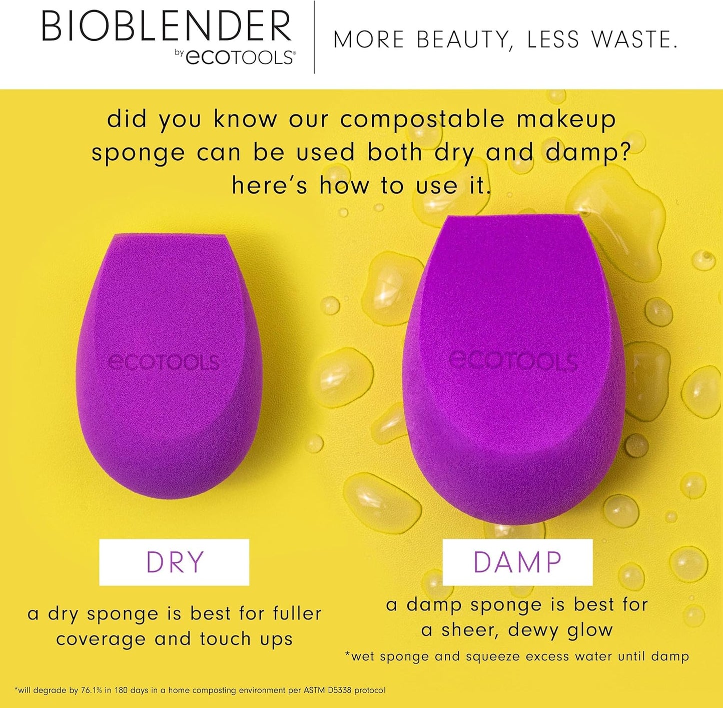 Bioblender - Esponja De Maquillaje Biodegradable Ecotools