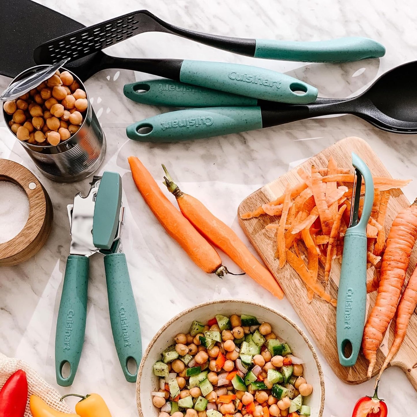 Cuisinart 6-Piece Oceanware Collection Tool & Gadget Set - Teal (CTG-22-6PTC)
