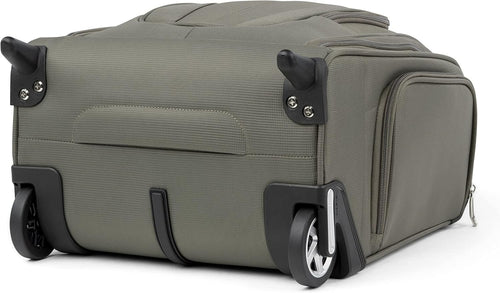 Travelpro Luggage Maxlite 5 Softside Lightweight Rolling Underseat Compact Carry on Upright 2 Wheel Bag, Men and Women, Slate Green, 15-Inch, Slate Green, 15-Inch, Maxlite 5 Rolling Underseat Compact