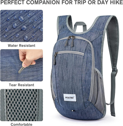 G4Free 10L/15L/20L Hiking Backpack Lightweight Packable Hiking Daypack Small Travel Outdoor Foldable Shoulder Bag