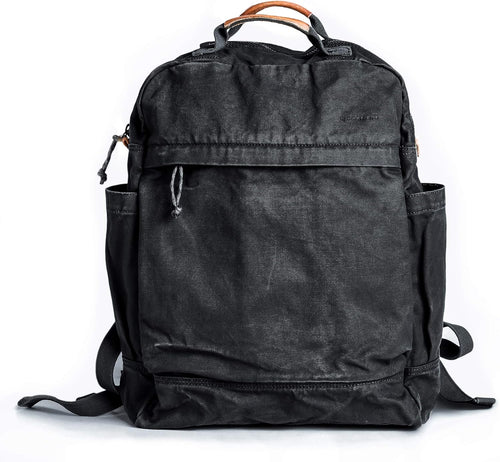 Gootium Canvas Backpack - Vintage Style Cloth Bag Men's Casual Daypack Laptop Outdoor Travel Rucksack