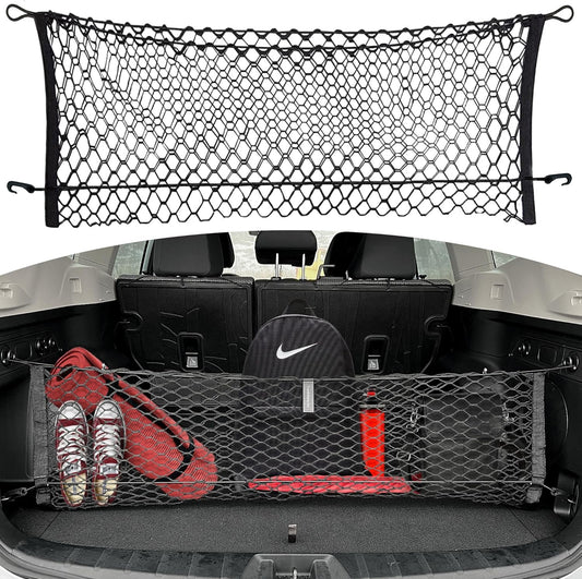 Envelope Style Automotive Elastic Trunk Mesh Cargo Net for Subaru Forester (SK) 2019-2023 - Premium Trunk Organizer and Storage - Luggage Net for SUV - Best Car Organizer for Subaru Forester