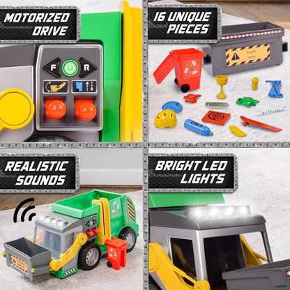 Maxx Action Recycle Series Realistic Play Vehicle Trucks