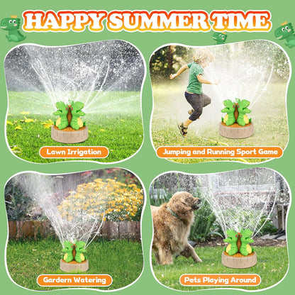 Sprinkler Toy, Splash Play Toys, Sprinkler for Children, Outdoor Sprinkler Toy, Dino Water Sprinkler, Sprinkler Toy for Children, Sprinkler Toy, for Backyard, Garden