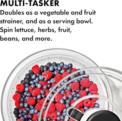 OXO Good Grips Large Salad Spinner - 6.22 Qt., White
