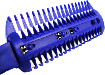 Universal Unisex Razor Comb Home Hair Cut Scissor (w/ 6 Bonus Replacement Razors)