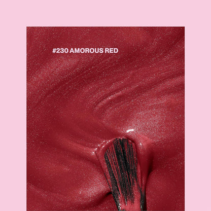 Pink Gellac UV Gel Nail Polish – 230 Amorous Red 15 ml – Long Lasting Shellac Nail Polish Red – UV Gel Nail Polish – UV Lacquer for Nails in Salon Quality – UV Nail Polish Made in Holland
