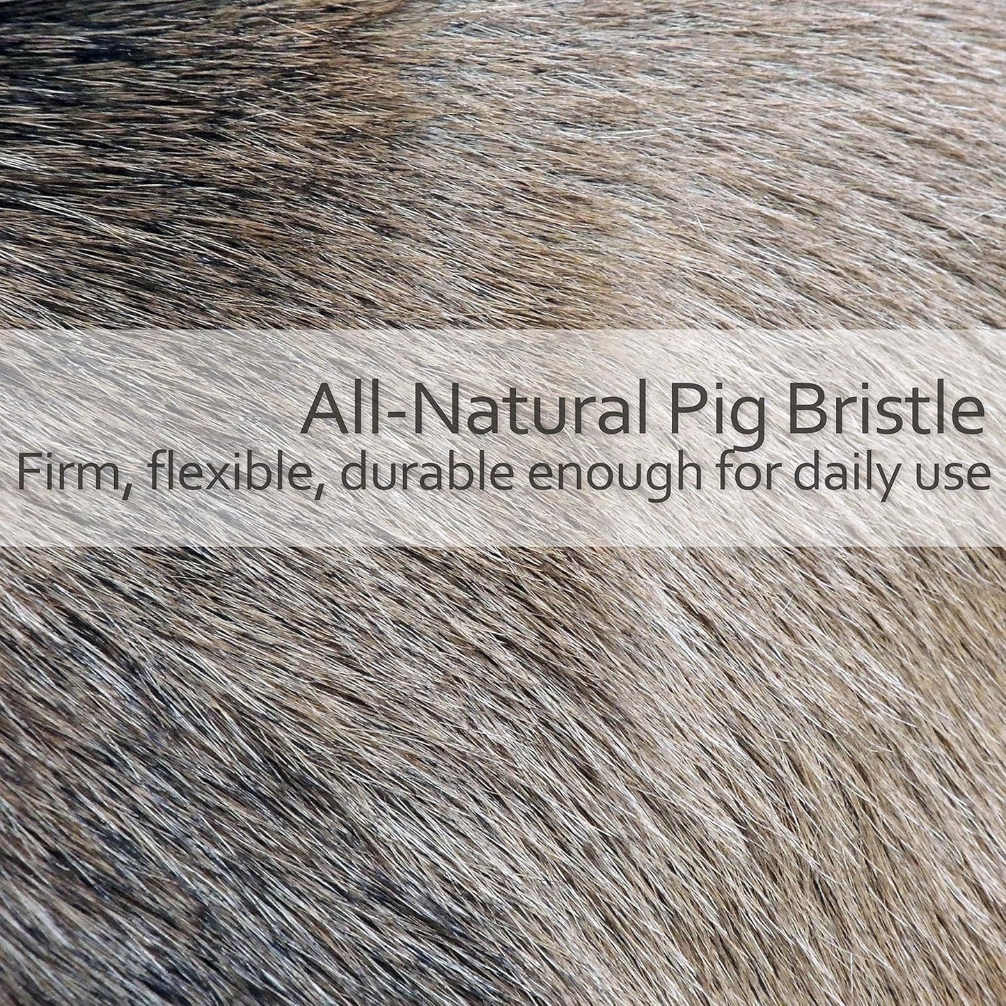 REDECKER Natural Pig Bristle Clothes Brush with Pearwood Handle, 5-1/4-Inches