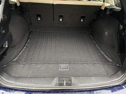Floor Style Automotive Elastic Trunk Mesh Cargo Net for Subaru Outback 2020-2024 - Premium Trunk Organizers and Storage - Luggage Net for SUV - Best Car Organizer for Subaru Outback