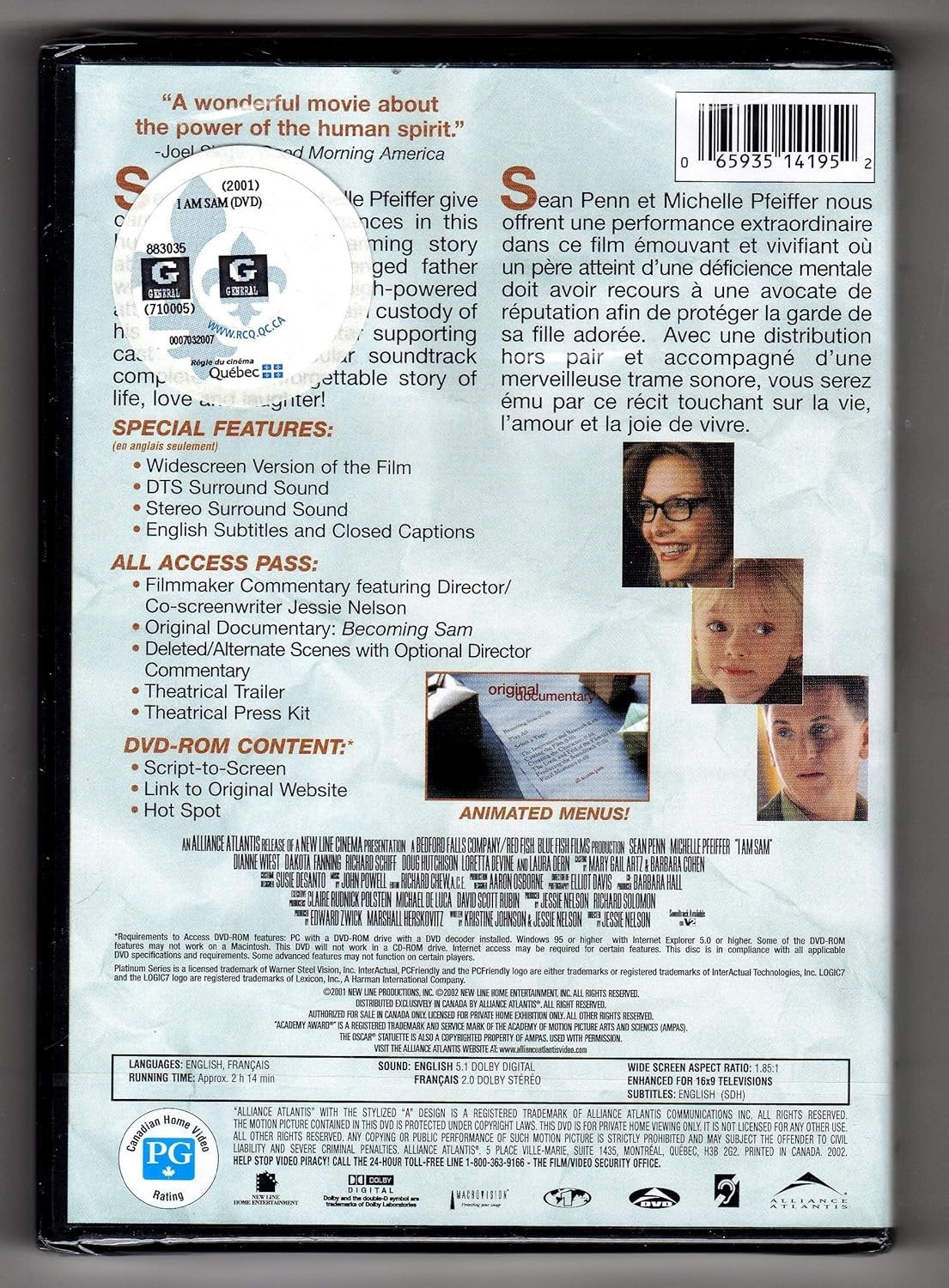 I Am Sam / Je suis Sam (Bilingual)