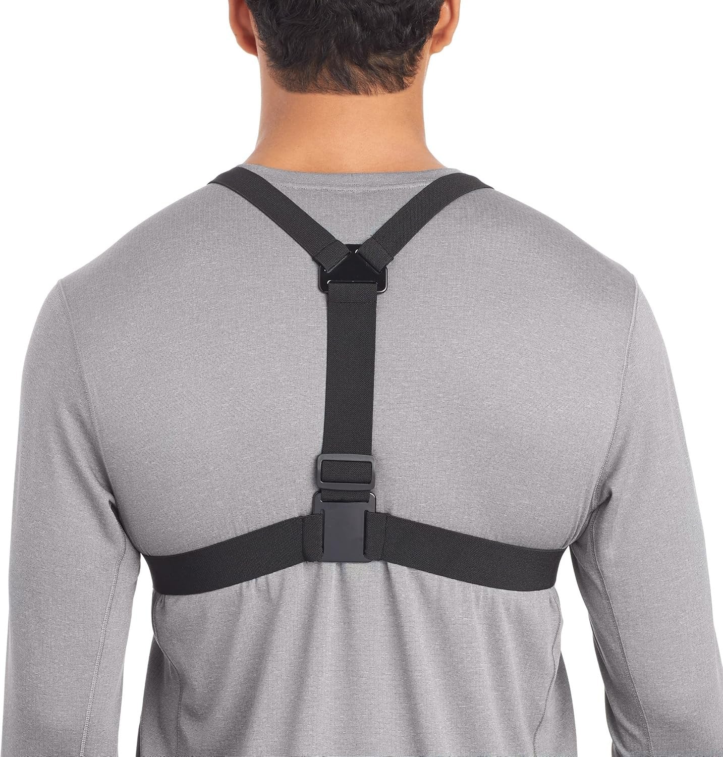 Amazon Basics Adjustable Chest Harness for GoPro Action Cam Lightweight Comfortable Black