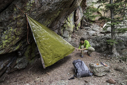 S.O.L. Survive Outdoors Longer 90 Percent Heat Reflective Heavy Duty Emergency Blanket