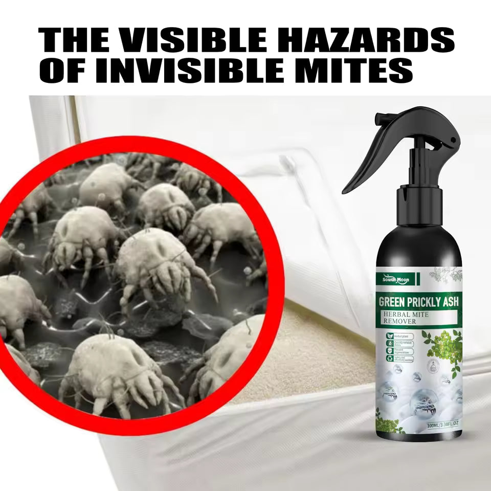 Anti Dust Mite Spray 300ml - Kills 99% of Mites - 16 Months Use - Laboratory Tested - Natural & Chemical Free - Allergist Recommended