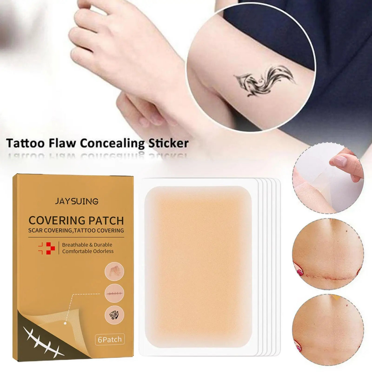 Waterproof TattooCover Patch