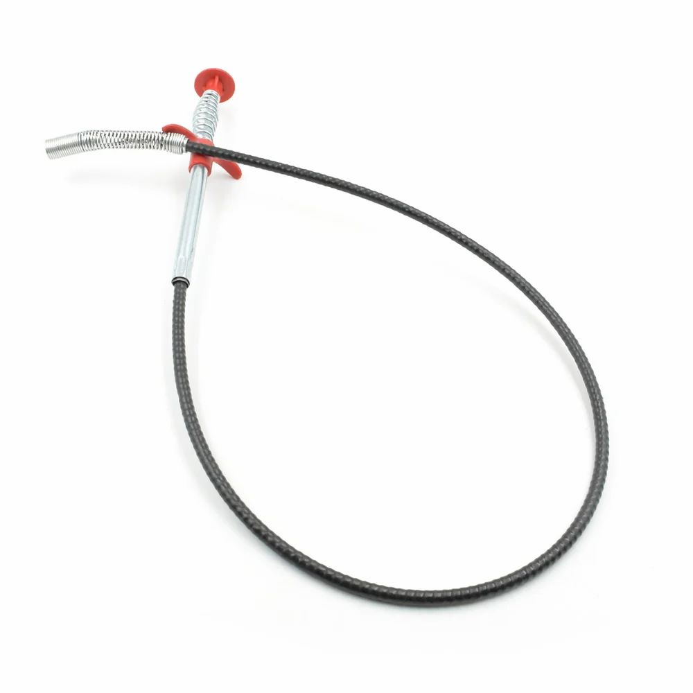 Drain Block Remover (90cm): Cleaning Tool For Pipes, Clogged Drains
