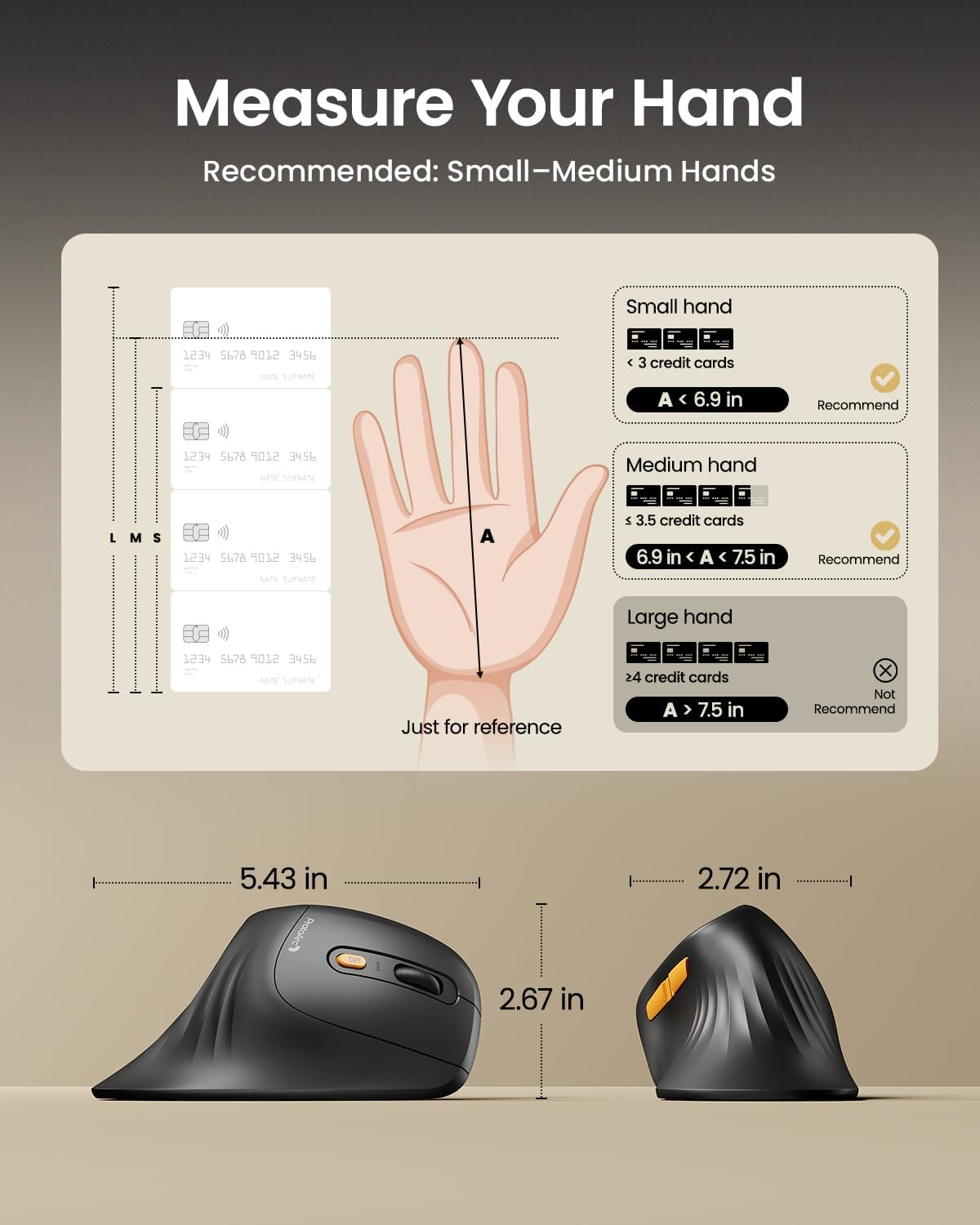 Ergonomic Vertical Mouse