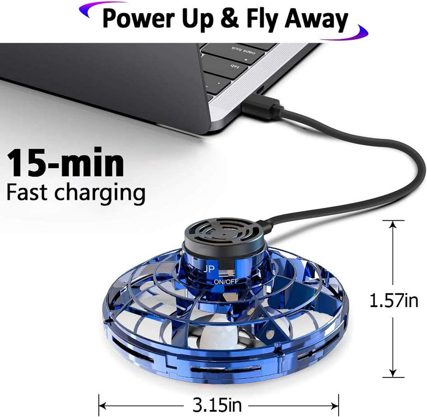 Flying Spinner, Upgraded The Most Tricked-Out Hand Drones