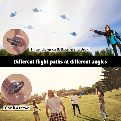 Flying Spinner, Upgraded The Most Tricked-Out Hand Drones
