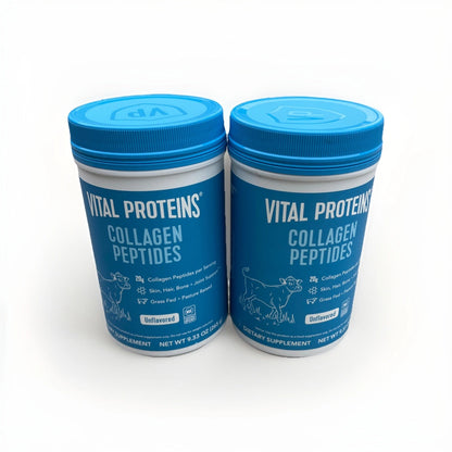 Vital Proteins Collagen Peptides 2 Pack - Vital Proteins Collagen Peptides Advanced 9.33oz Each, Exp 2030