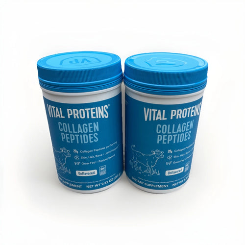Vital Proteins Collagen Peptides 2 Pack - Vital Proteins Collagen Peptides Advanced 9.33oz Each, Exp 2030